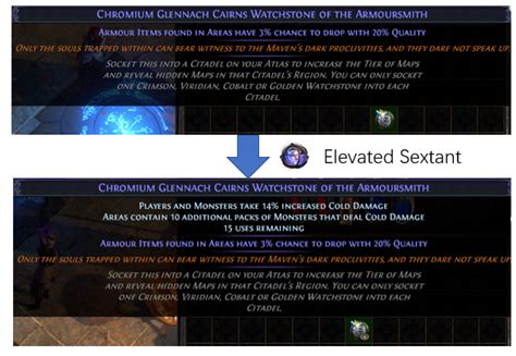 poe elevated sextant mods.